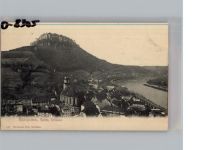 01824 O8305 Königstein , Sächs Schweiz - Totalansicht