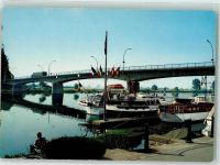 Remich Reimech - La Moselle et le Pont Brücke