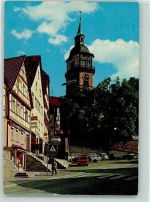 71522 W7150 Backnang - Blick zum Stadtturm