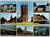 24321 W2322 Lütjenburg , Holst - Schloß Waterneverstorf Schloß Panker Markt Hohwacht Hessenstein