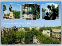 Oslo Kristiania - Königliches Schloss Park Studenterlunden