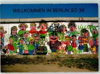 W1000 Kreuzberg Berliner Mauer SO 36 AKU2 Grenze
