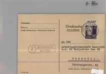 03096 O7501 Brahmow KEINE AK Landpoststempel