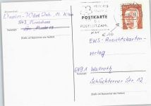 56410 W5430 Montabaur - Ganzsache Stempel , Papier Wüst