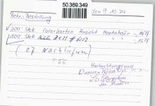 56410 W5430 Montabaur - Ganzsache Stempel , Papier Wüst