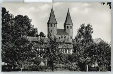 38871 O3701 Drübeck - Kirche Baum Zaun