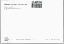 03042 O7500 Cottbus - 1930 Berliner Straße Straßenbahn