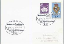 26721 W2970 Emden , Ostfriesland - Ganzsache , Briefmarken-Ausstellung