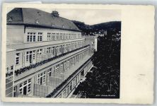 01640 O8270 Coswig b Dresden - Klinik Balkon Baum