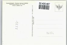 36124 W6405 Büchenberg - Gasthof, Pension Zur Sonne