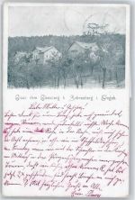 08289 O9412 Schneeberg , Erzgeb - Haus Baum Gleesberg