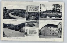93077 W8403 Bad Abbach - Fluss Schiff Kurhaus Pavillon