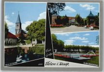 46342 W4282 Velen - Schwimmbad Schloss Kirche