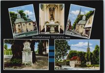 48291 W4404 Telgte - Kapelle Kirche Fluss Brücke Denkmal