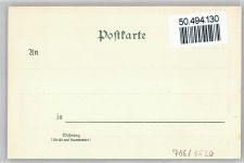 Höllental 1899 Künstlerkarte sign. a. Moser