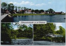 25876 W2251 Schwabstedt - Fluss Brücke Panorama