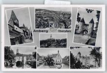 92224 W8450 Amberg , Oberpf - Marktplatz