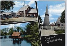 24628 W2359 Hartenholm - Zaun See Haus Blumen Baum