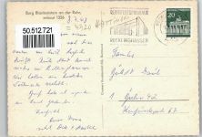 45657 W4350 Recklinghausen , Westf - Burg Haus Brücke Baum