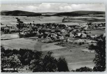 35102 W3554 Kirchvers - E. Luh, Kaufhaus, Fliegeraufnahme