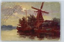 9711 Groningen - Mühle See Schiff