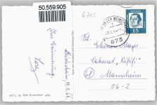 67146 W6705 Deidesheim - Kirche, Rathaus