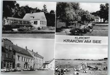 18292 O2602 Krakow a See - Gaststätte Jörnberg, Gaststätte Seehotel