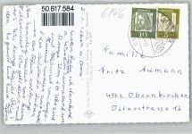 64665 W6146 Alsbach - Kirche, Gesamtansicht, Burg