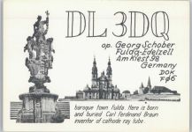 Fulda Edelzell Qsl-Karte
