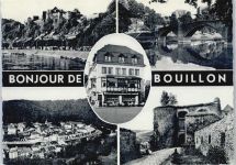 64410 Bouillon - Fluss Brücke Burg