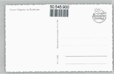 88709 W7759 Hagnau am Bodensee - Luftaufhame, Bodensee, Schiff