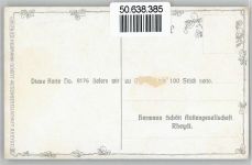 signiert Schützengraben WK I Gebrauchsspuren