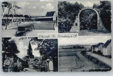 36208 W6444 Obersuhl - Schwimmbad, Schloß-Ruine Blumenstein, Grenze, Kirche