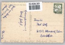 36208 W6444 Obersuhl - Schwimmbad, Schloß-Ruine Blumenstein, Grenze, Kirche
