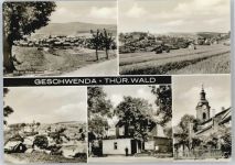 98716 O6307 Geschwenda - Gaststätte Kickelhähnchen, Hohe Warte