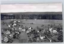 72285 W7293 Kälberbronn - Fliegeraufnahme Panorama Gasthof Pension zum Schwanen