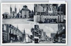 59457 W4760 Werl - Wallfahrts-Basilika, Ursulinenkloster, Walburgisstraße