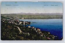Opatija Abbazia Gebrauchsspuren Gesamtansicht