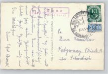Banz Schloss - Landpoststempel Schloss