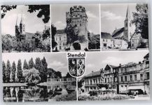 39576 O3500 Stendal - Dom, Tangermünder Tor, Kirche, Sperlingsplatz