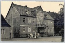 99897 O5809 Tambach-Dietharz , Thüringer Wald Gebrauchsspuren Erholungsheim 8. März
