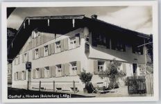 87538 W8975 Bolsterlang - Gasthof zum Hirschen, Foto-Karte