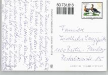 18586 O2356 Baabe , Ostseebad - Meer, Gasthaus, Allee AKU2