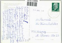 98724 O6420 Neuhaus am Rennweg - Jugendherberge, Postamt, Waldbad