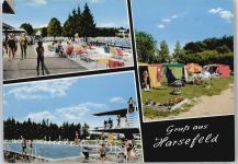 21698 W2165 Harsefeld - Schwimmbad , Campingplatz
