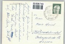 92444 W8463 Rötz , Oberpf - Pension, Gaststätte Bergfried