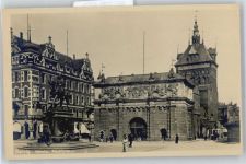 Danzig Gdansk - Hohetor, Stockturm, Denkmal