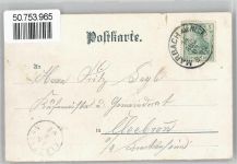 71672 W7142 Marbach am Neckar Lithographie / Künstlerkarte oberer Torturm