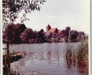 24211 W2308 Preetz , Holst FOTO KEINE AK Foto, Blick zur Kirche