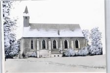 28865 W2804 Lilienthal b Bremen FOTO KEINE AK Foto mit Negativ, Kirche